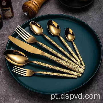 Cretlers Coating com PVD de ouro